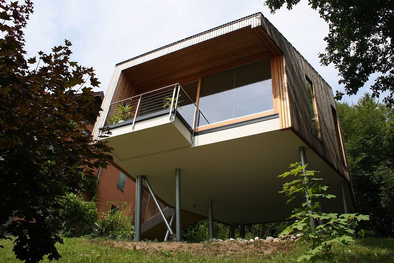 Maison passive construite en Autriche dans les environs de Faaker See